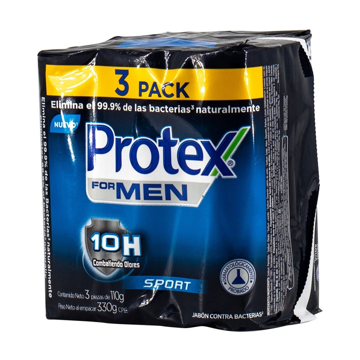 Jabón En Barra Protex Sport Para Hombres 3 Pack 110 g Jabón En Barra Protex Sport Para Hombres 3 Pack 110 g