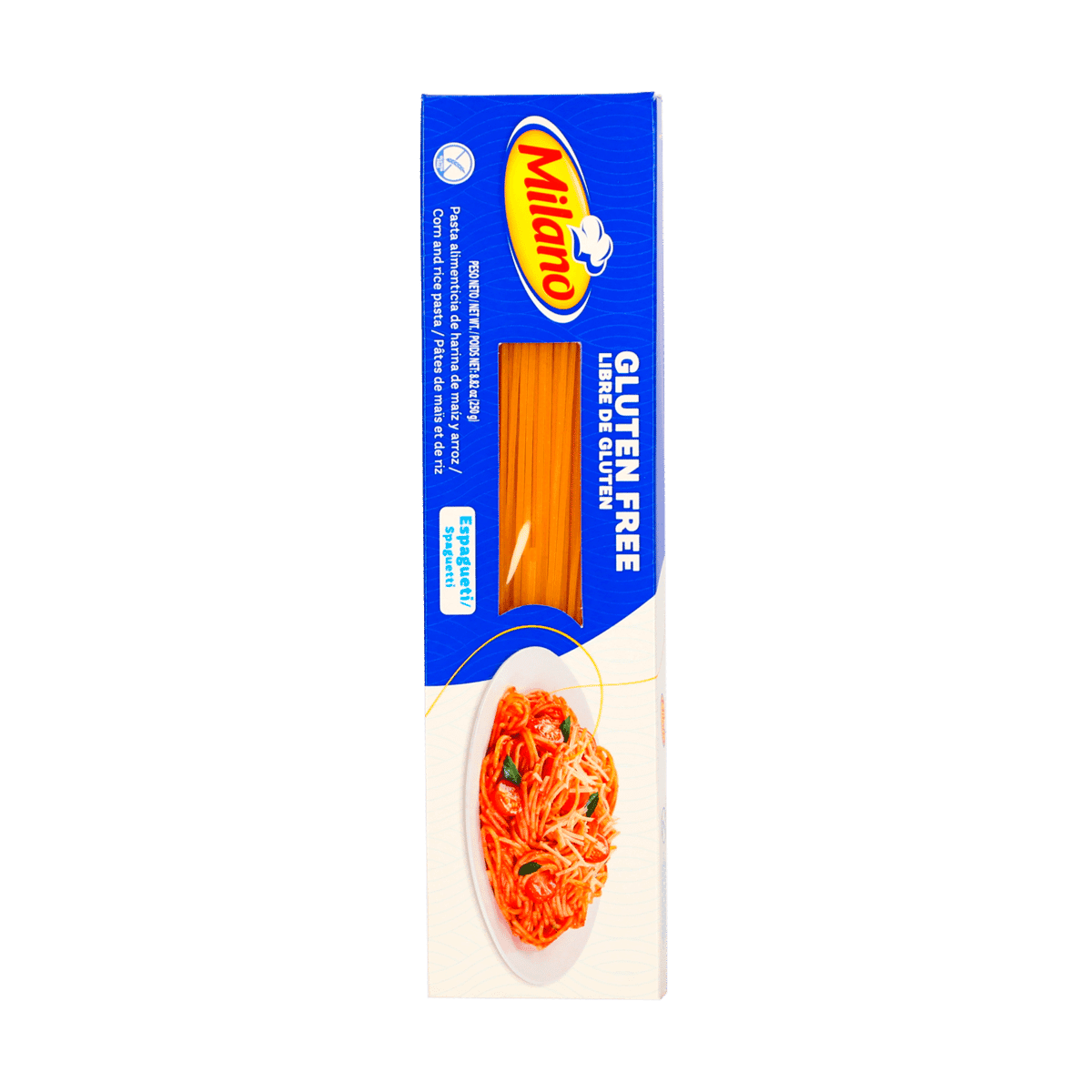Pasta Espaguetis Milano Sin Gluten 250gr Pasta Espaguetis Milano Sin Gluten 250gr