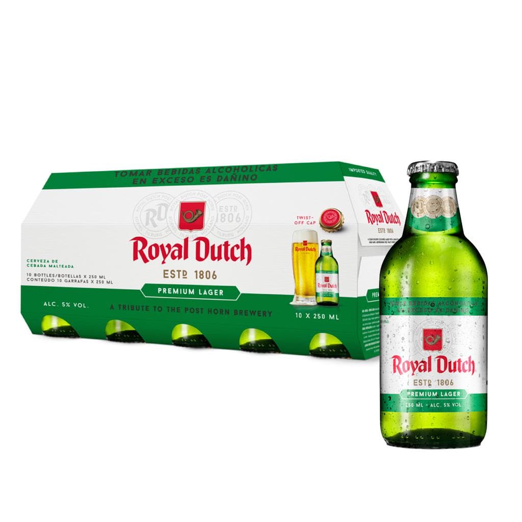 Cerveza Dutch Premium Lager Cluster Six Pack 10 Botellas 250ml Cerveza Dutch Premium Lager Cluster Six Pack 10 Botellas 250ml