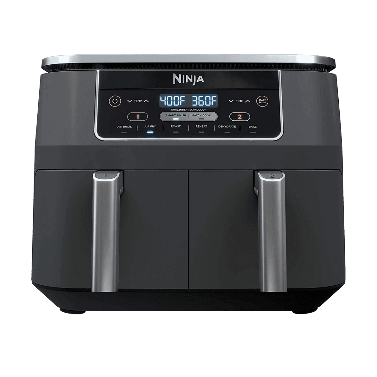 Freidora de Aire Ninja de 2 Cestas con Tecnología DualZone M/DZ201 Freidora de Aire Ninja de 2 Cestas con Tecnología DualZone M/DZ201