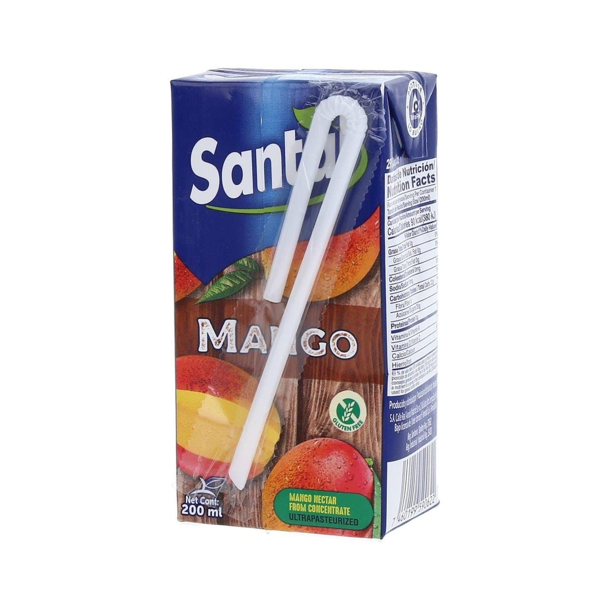 Jugo De Mango Santal 200ml Jugo De Mango Santal 200ml