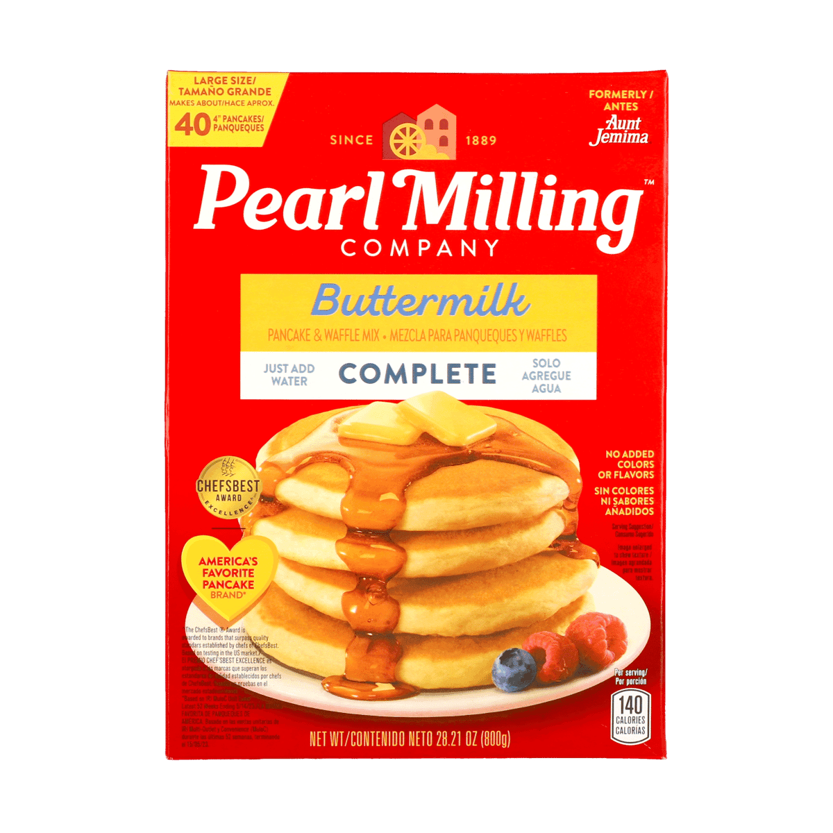 Mezcla Para Panqueques y Waffles Buttermilk Complete Tamaño Grande 800 g Mezcla Para Panqueques y Waffles Buttermilk Complete Tamaño Grande 800 g