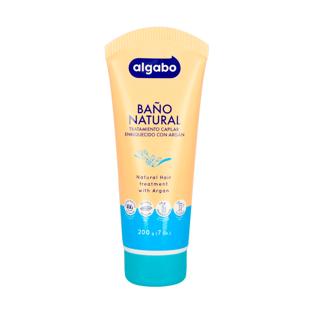 Crema de Baño Natural Argan Algabo 200g Crema de Baño Natural Argan Algabo 200g