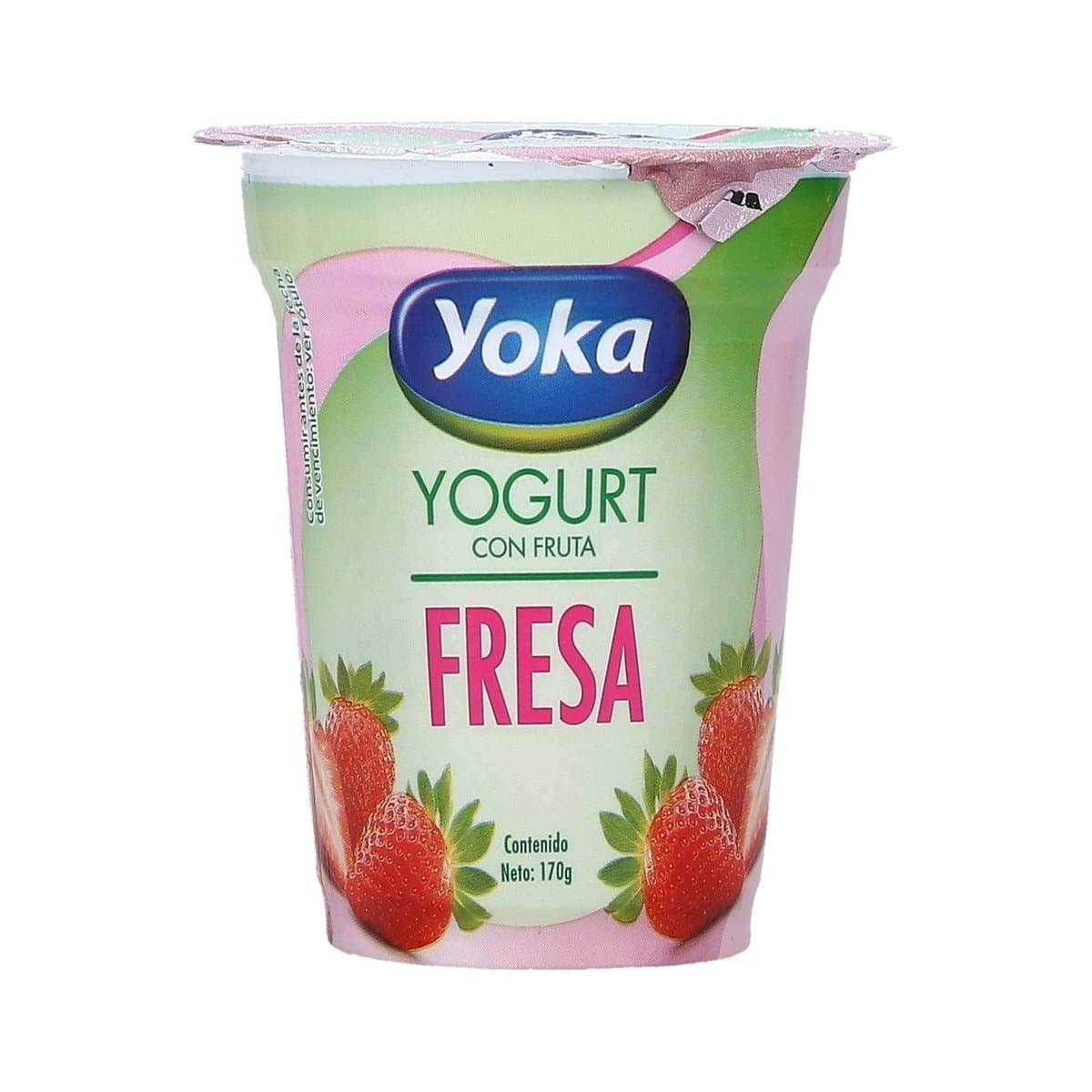 Yogurt De Fresa Yoka 6 Oz Yogurt De Fresa Yoka 6 Oz