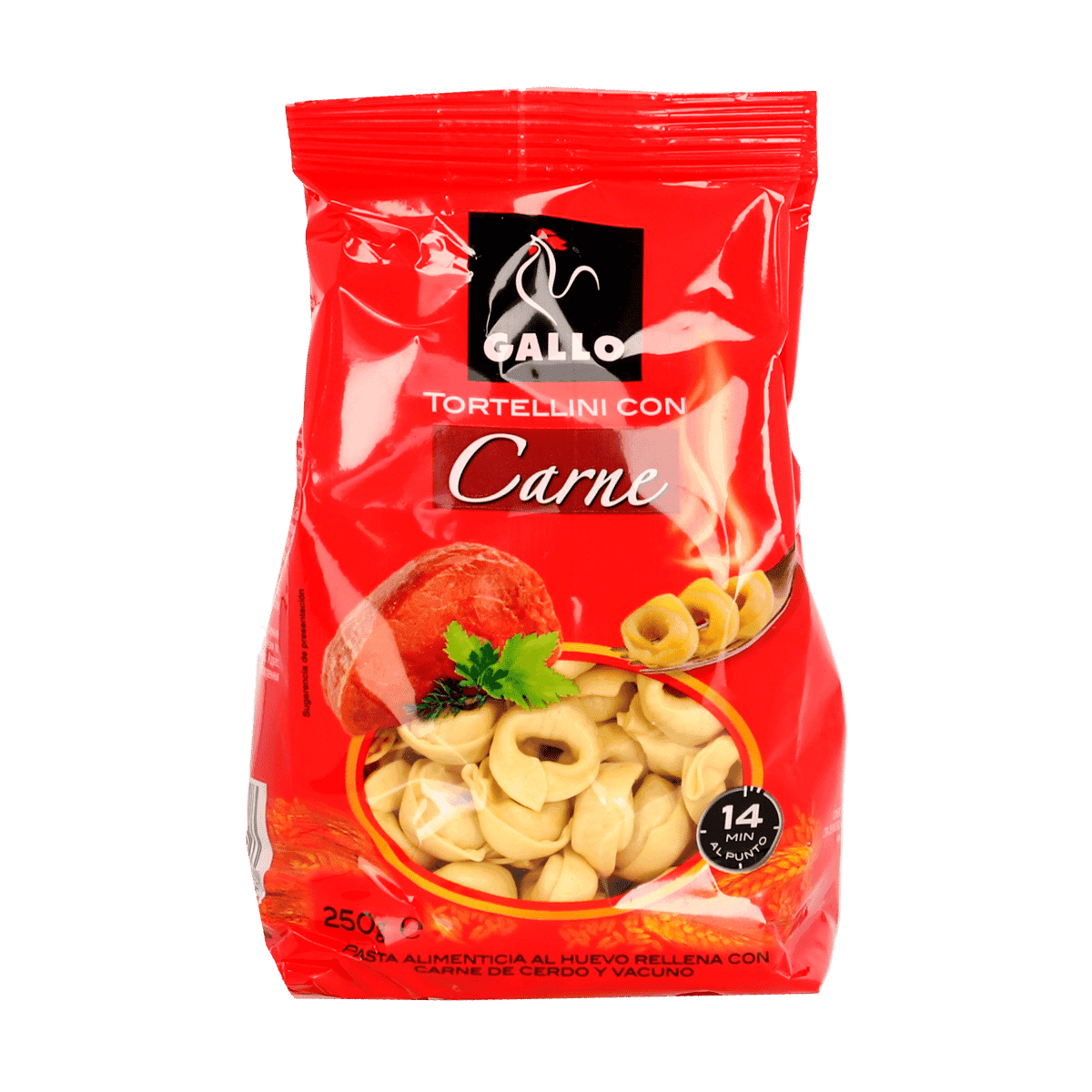 Pasta Tortellini Rellena con Carne de Vacuno Pasta Tortellini Rellena con Carne de Vacuno