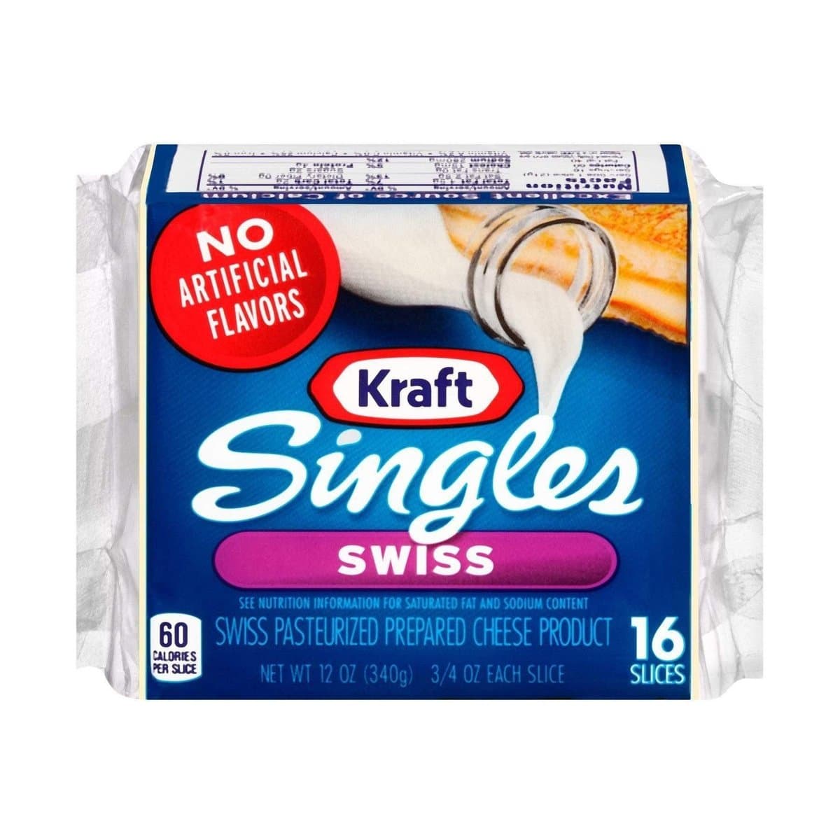 Queso Suizo Kraft Singles 16 uds Queso Suizo Kraft Singles 16 uds