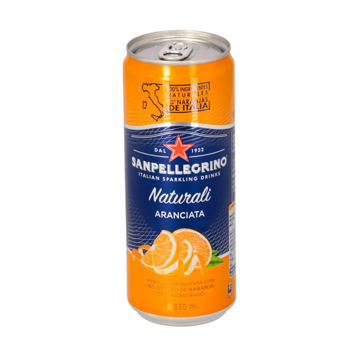 Bebida Carbonatada Aranciata Sanpellegrino 330ml Bebida Carbonatada Aranciata Sanpellegrino 330ml
