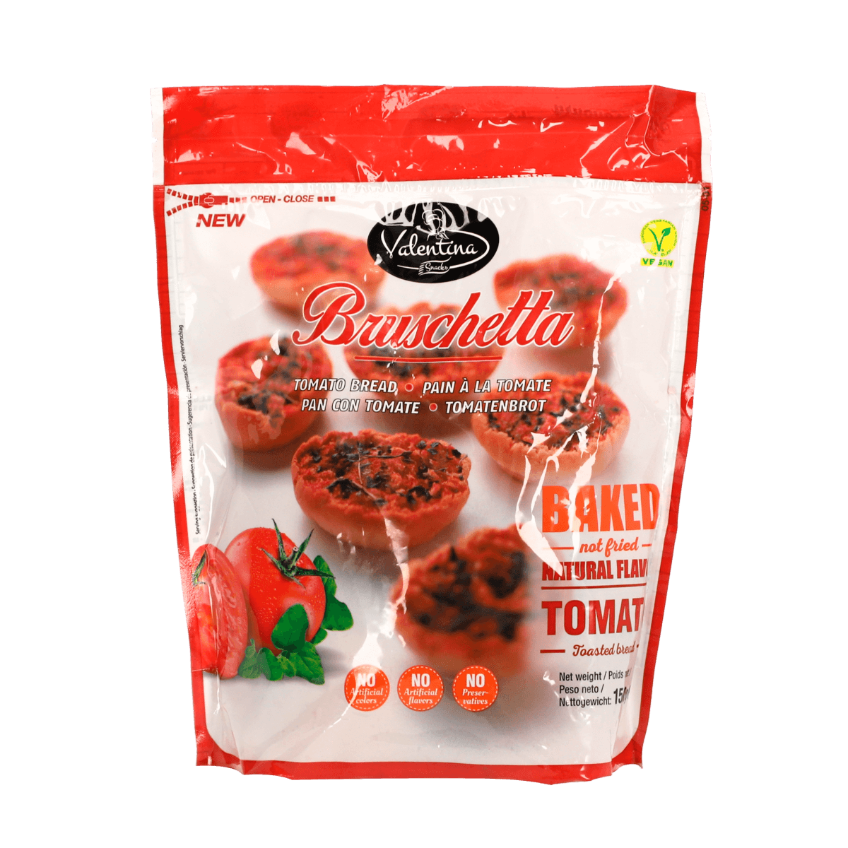 Valenti Pan Tosta Sabor Tomate150 Gramos Valenti Pan Tosta Sabor Tomate150 Gramos