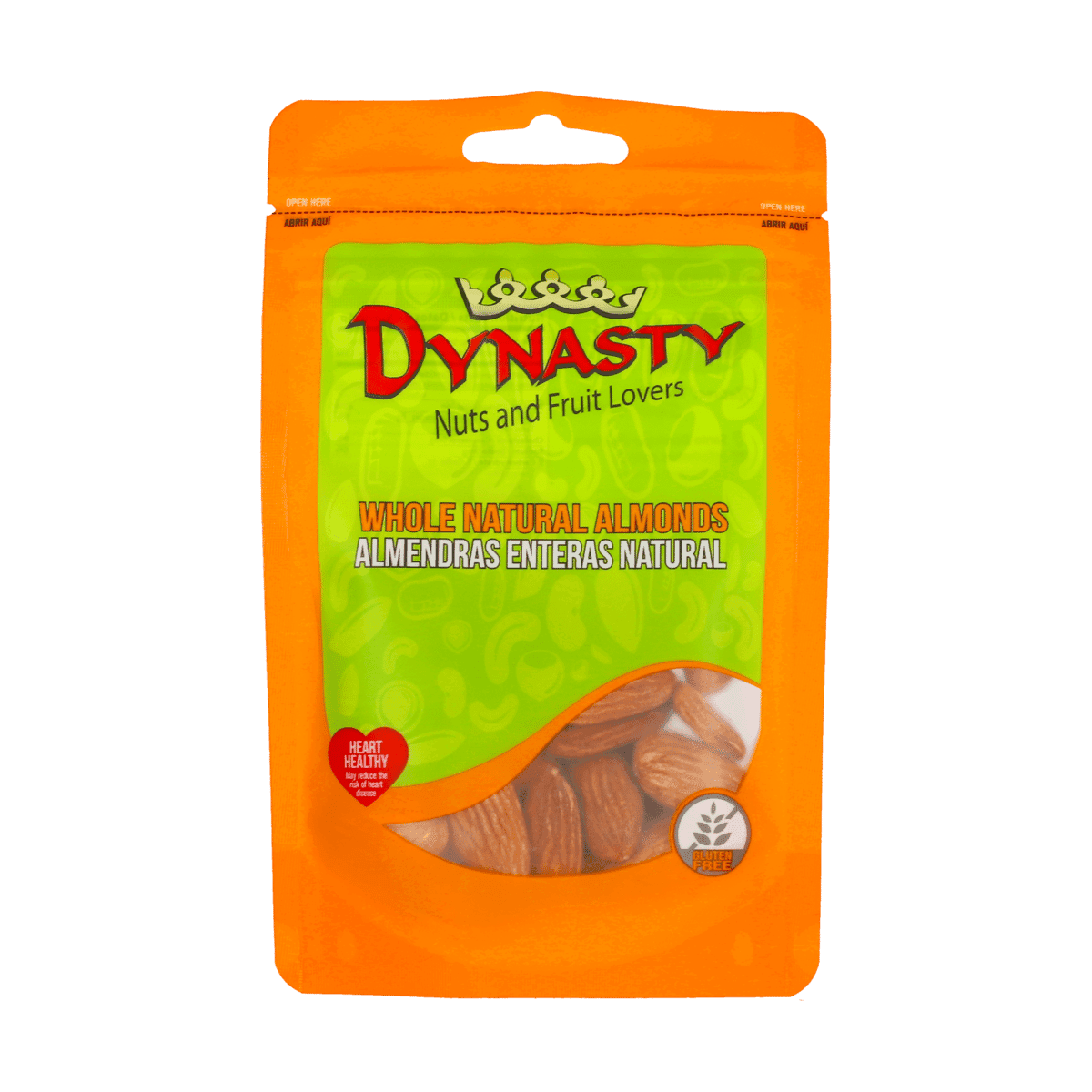 Almendras Enteras Naturales DYNASTY 2 Oz Almendras Enteras Naturales DYNASTY 2 Oz