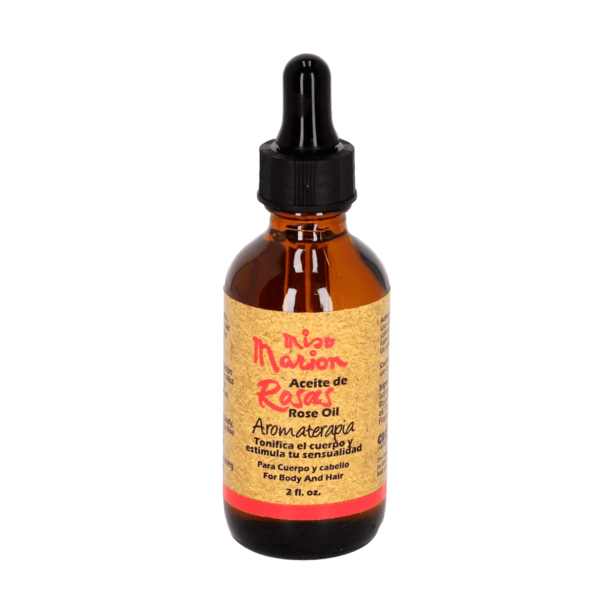 Aceite de Rosas Miss Marion Aromaterapia 2 Oz Aceite de Rosas Miss Marion Aromaterapia 2 Oz