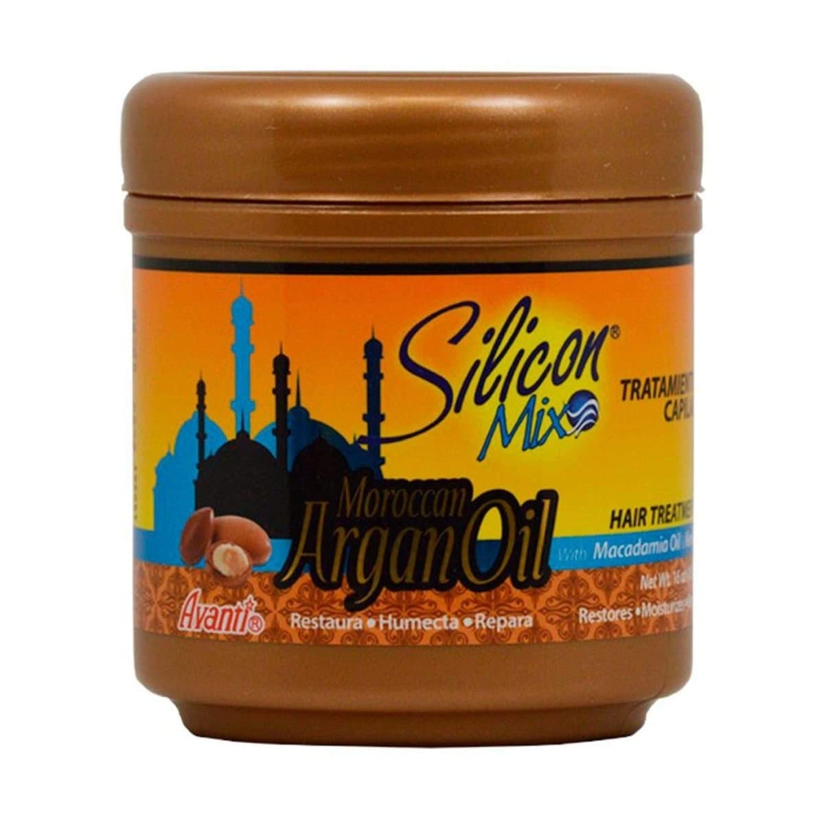 Tratamiento Capilar Silicon Mix Con Aceite De Argán 453 ml Tratamiento Capilar Silicon Mix Con Aceite De Argán 453 ml