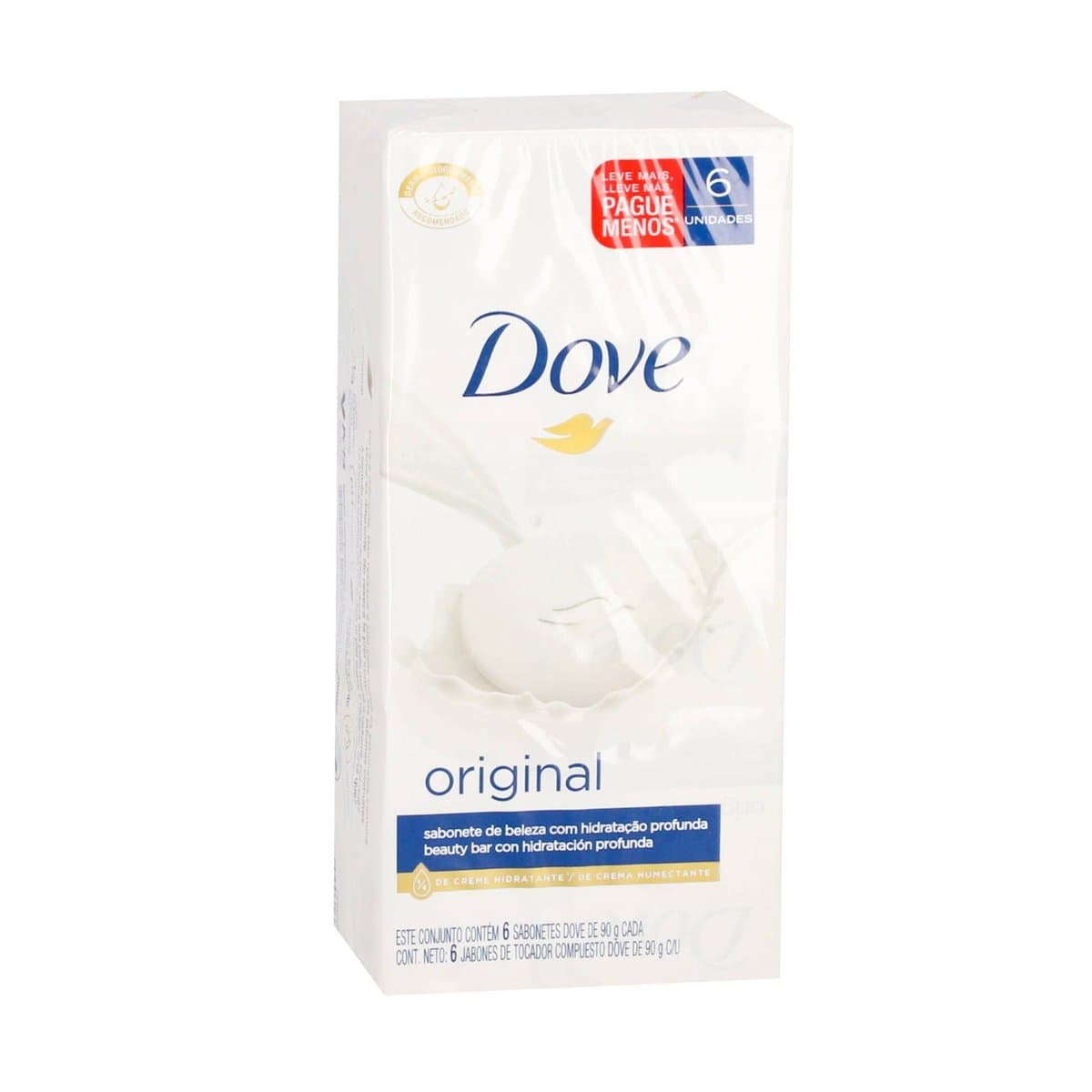 Jabon de Bano Dove 6 Unidades Jabon de Bano Dove 6 Unidades