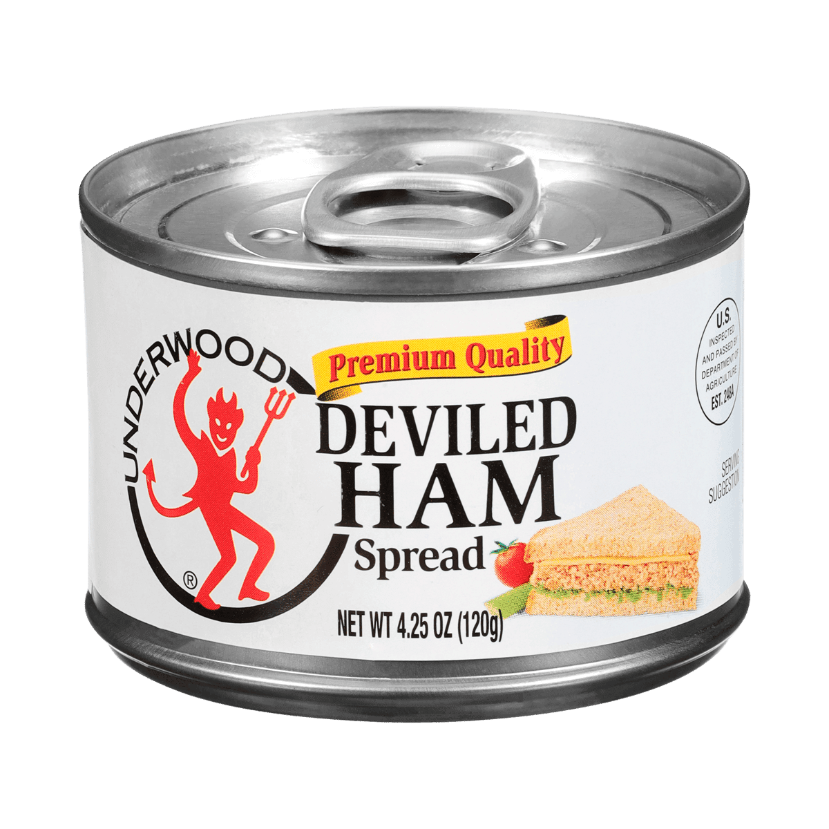 Underwood Deviled Ham Spread 4.25 Oz Underwood Deviled Ham Spread 4.25 Oz