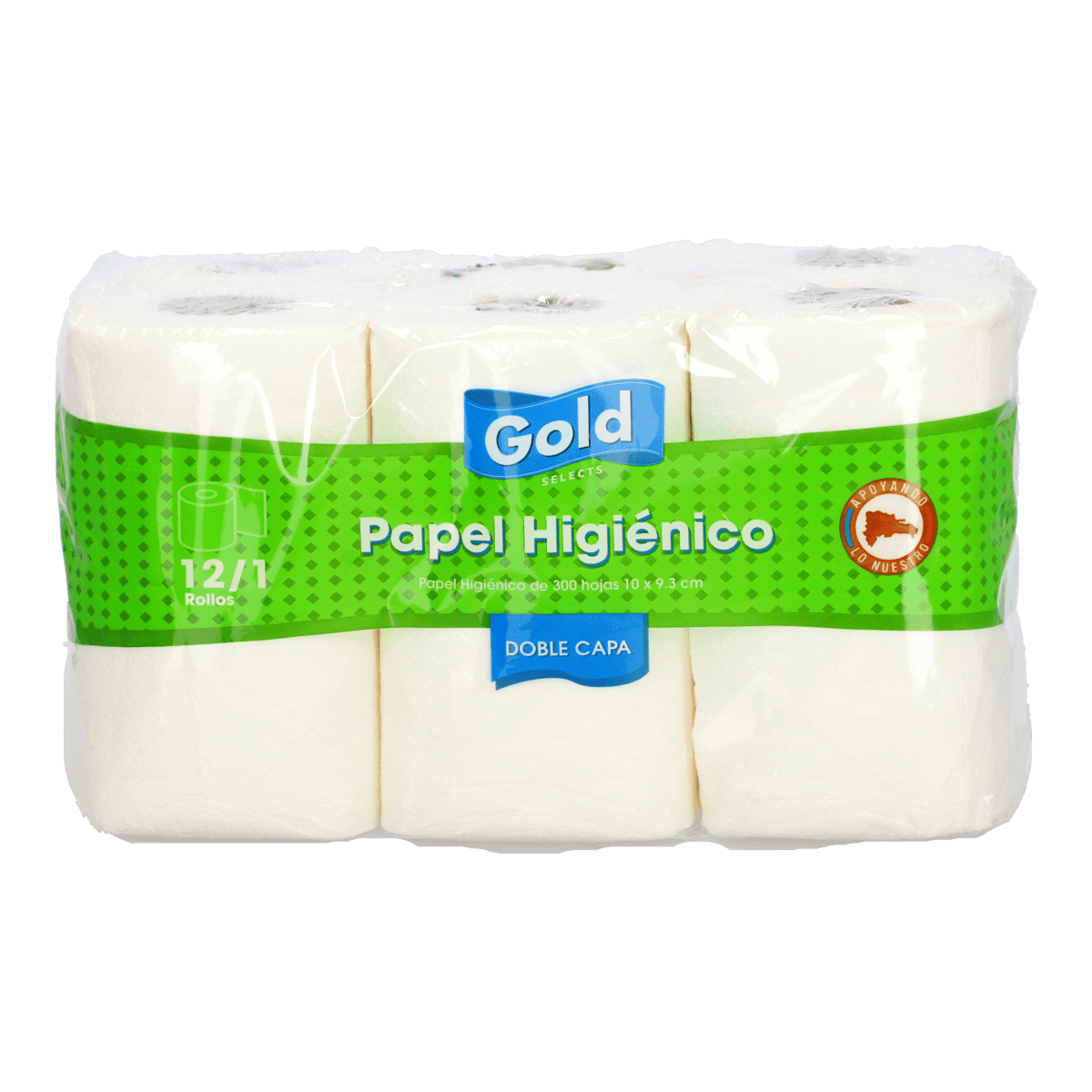 Papel Higiénico Gold Selects 12 unidades Papel Higiénico Gold Selects 12 unidades