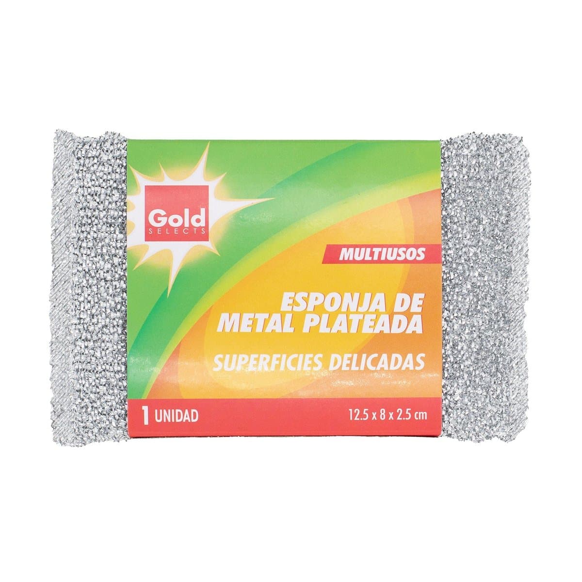 Esponja Multiusos Gold Selects De Metal M/MS0201 1 Und Esponja Multiusos Gold Selects De Metal M/MS0201 1 Und