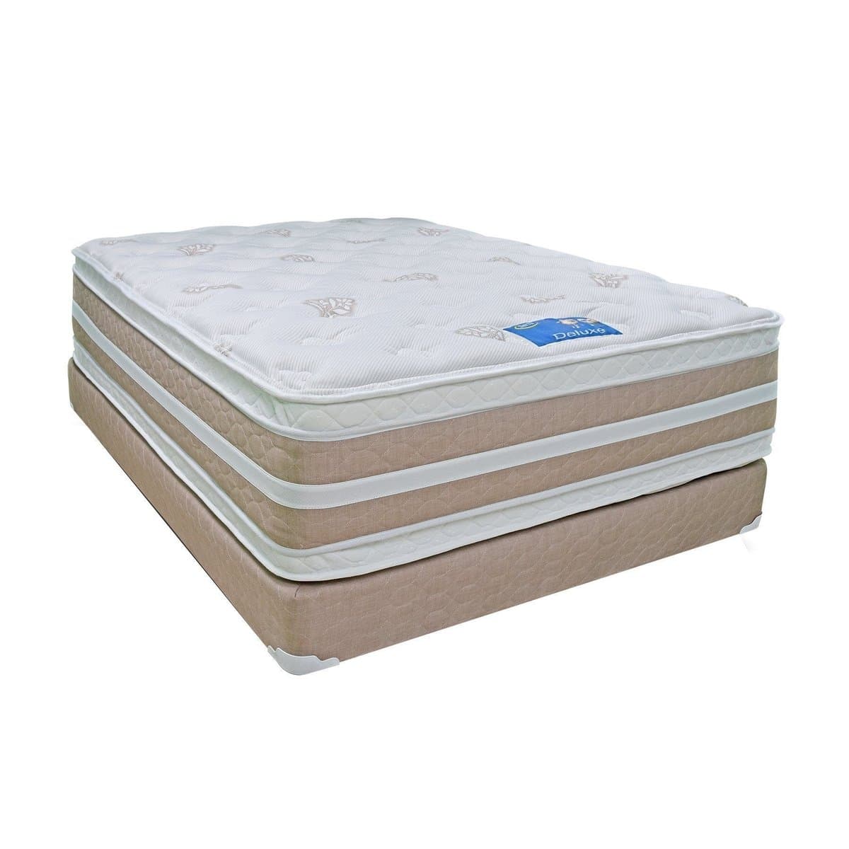 Juego de Colchón Serta Delux Pillow Top Full Juego de Colchón Serta Delux Pillow Top Full