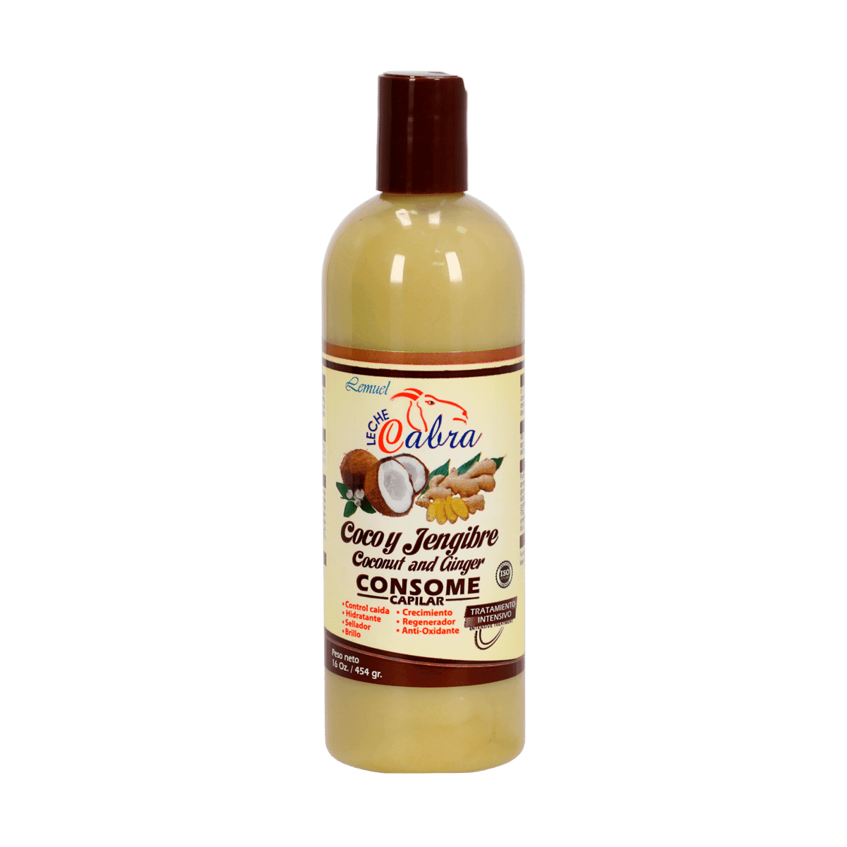Tratamiento Intensivo Leche de Cabra Coco y Jengibre 16 Oz Tratamiento Intensivo Leche de Cabra Coco y Jengibre 16 Oz