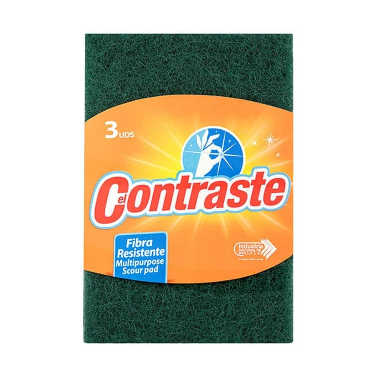 Brillo Fibra Resistente El Contraste Multiuso 3 Pack Brillo Fibra Resistente El Contraste Multiuso 3 Pack