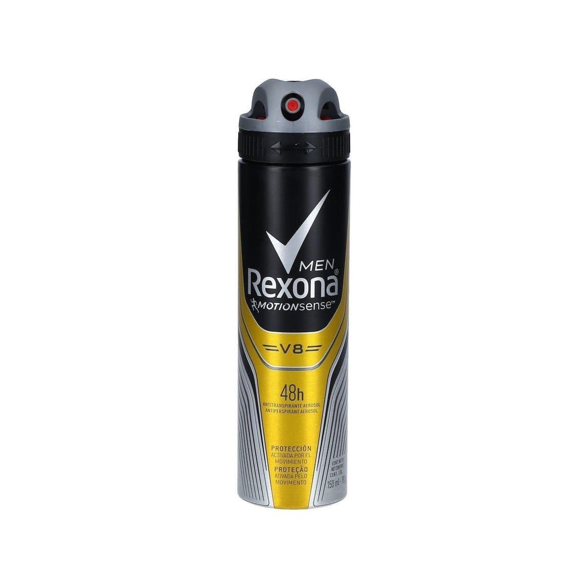 Desodorante En Aerosol Antitranspirante Rexona Men V8 150ml Desodorante En Aerosol Antitranspirante Rexona Men V8 150ml