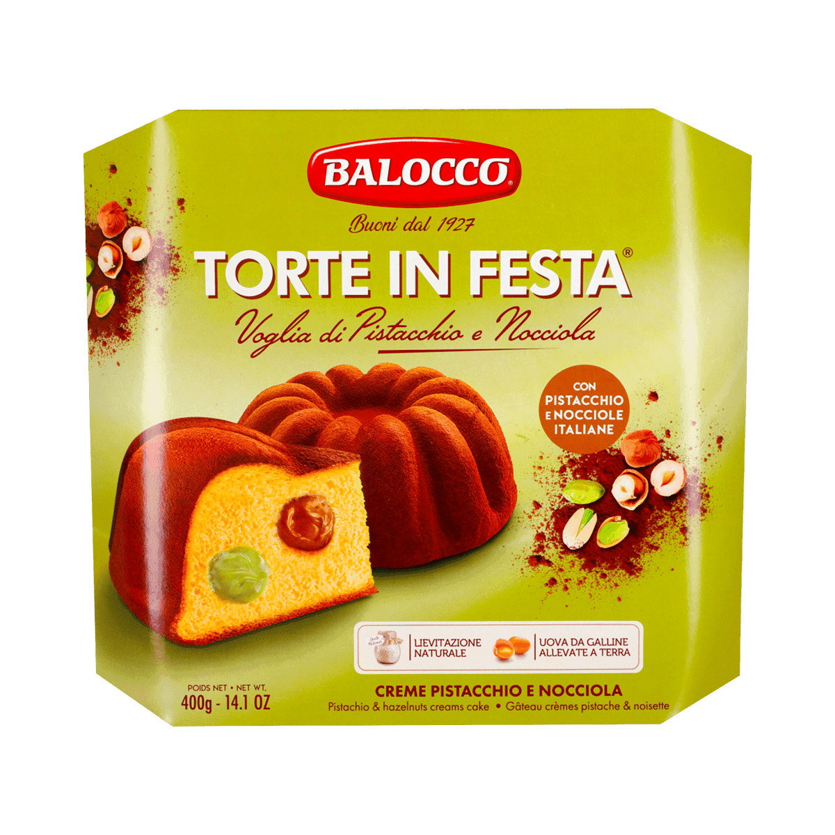 Balocco Torta De Pistacho 400gr Balocco Torta De Pistacho 400gr