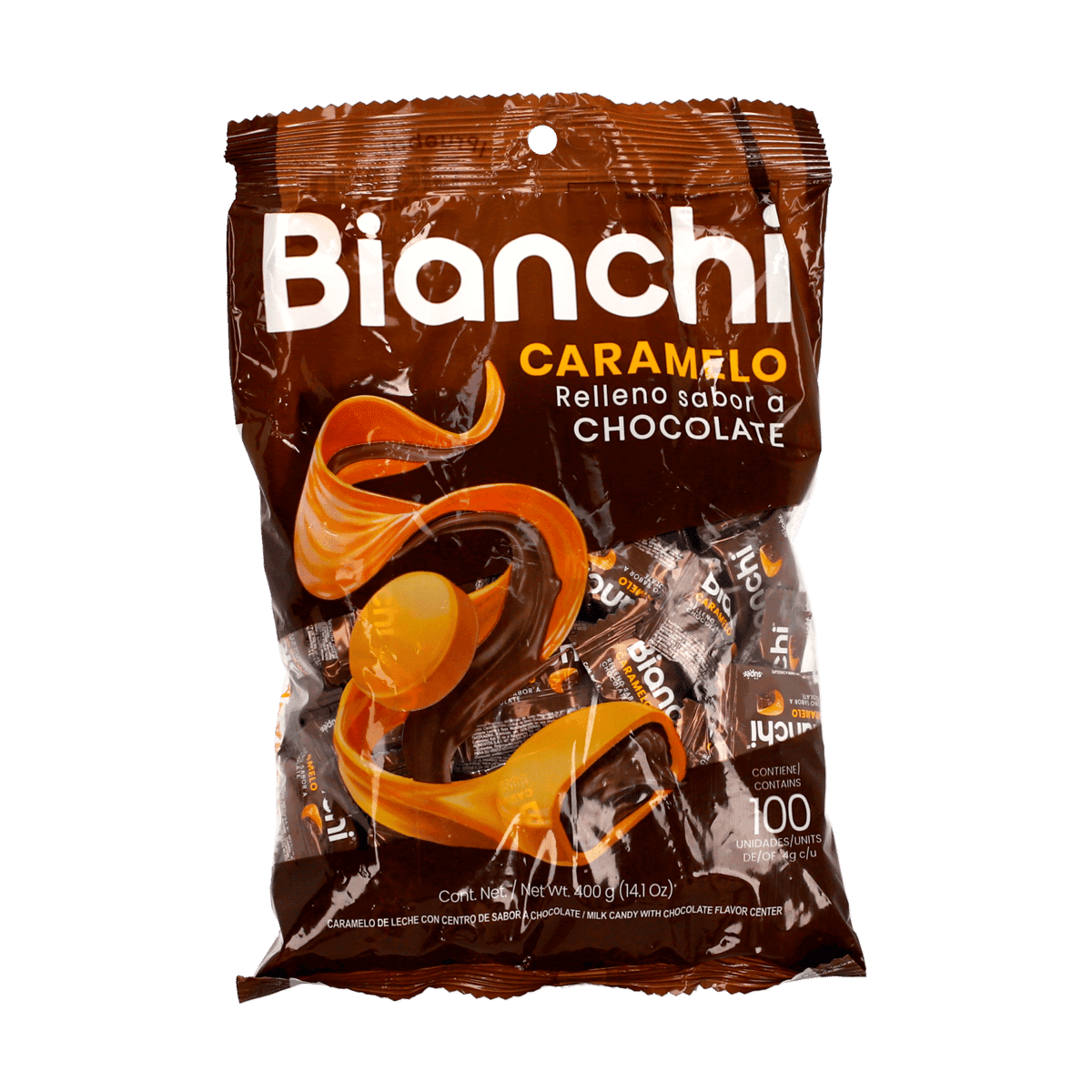 Caramelos Bianchi Con Relleno De Chocolate Negro 100 uds Caramelos Bianchi Con Relleno De Chocolate Negro 100 uds