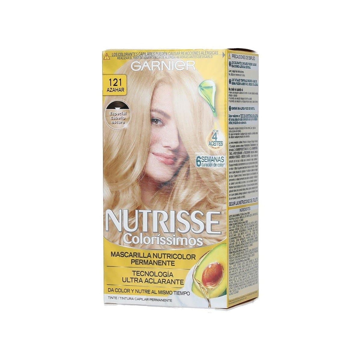 Tinte Garnier Nutrisse Azahar 121 Tinte Garnier Nutrisse Azahar 121