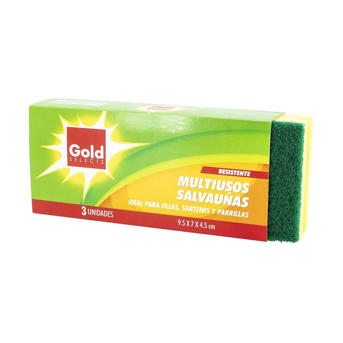 Esponja Multiusos Gold Selects 3 uds Esponja Multiusos Gold Selects 3 uds
