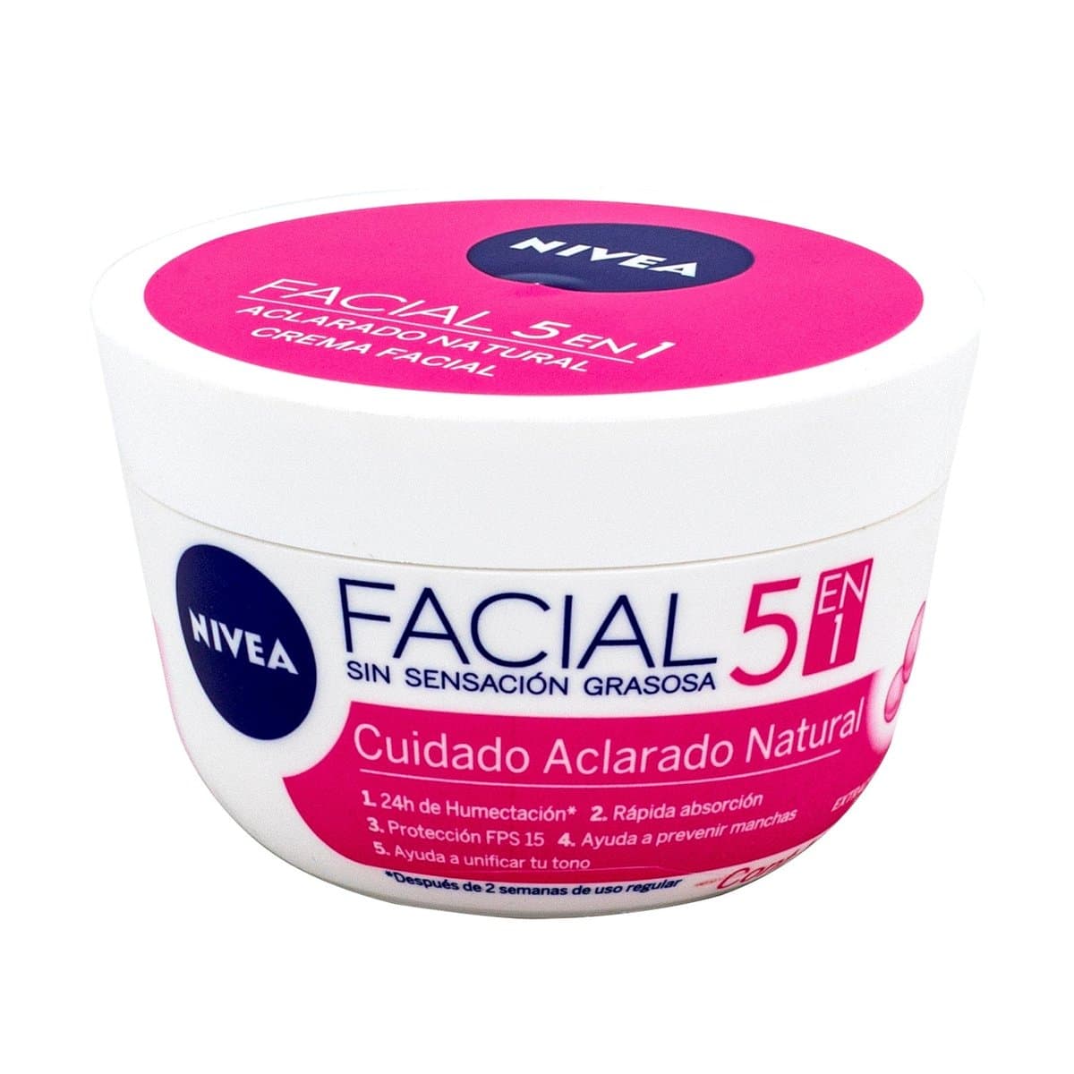 Crema Facial Nivea Cuidado Aclarado Natural 5 en 1 100ml Crema Facial Nivea Cuidado Aclarado Natural 5 en 1 100ml