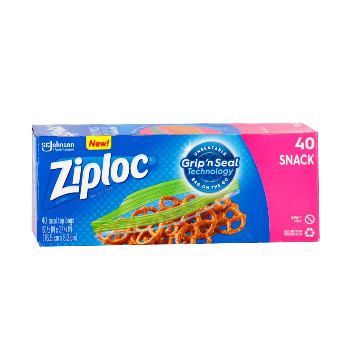 Bolsas Reusables Ziploc 40 Unidades Bolsas Reusables Ziploc 40 Unidades