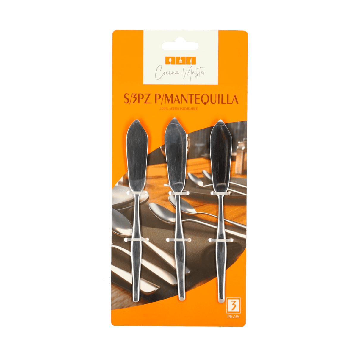 Utensilio Para Mantequilla Cocina Master R/FX009202 Utensilio Para Mantequilla Cocina Master R/FX009202