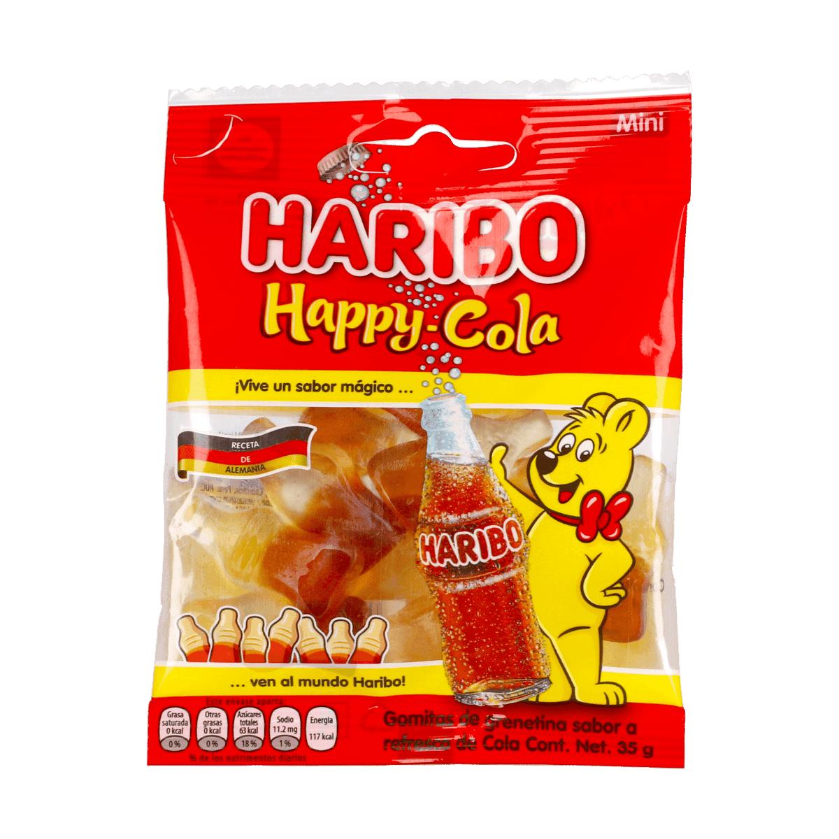 Gomitas Sabor A Coca Cola HARIBO 35 g Gomitas Sabor A Coca Cola HARIBO 35 g