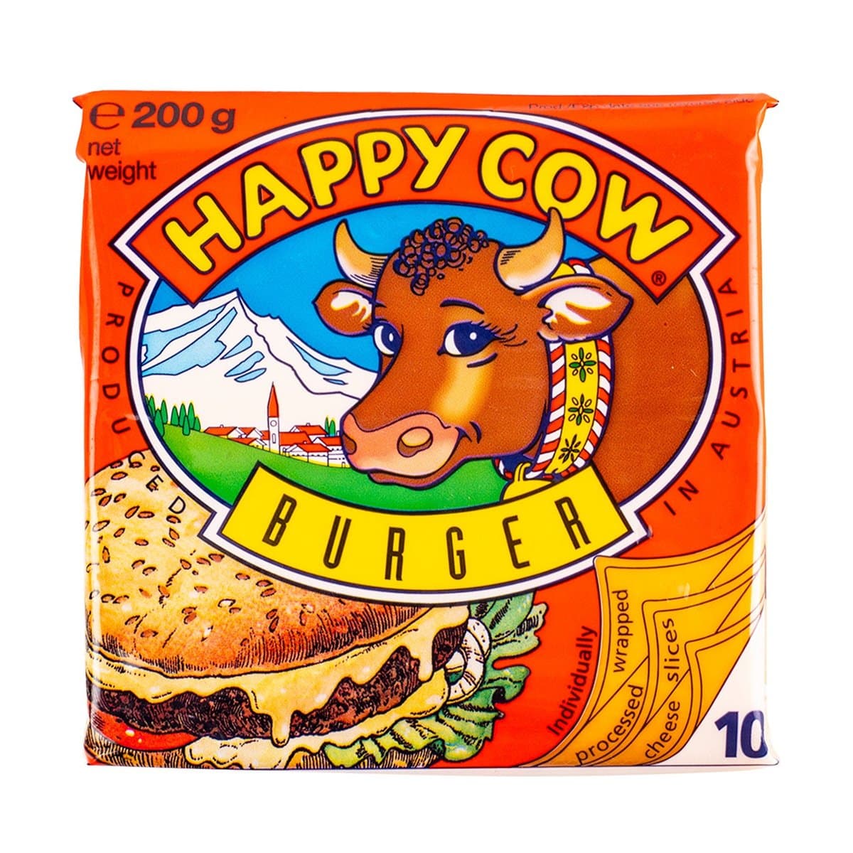 Queso Happy Cow Burguer 200 g Queso Happy Cow Burguer 200 g