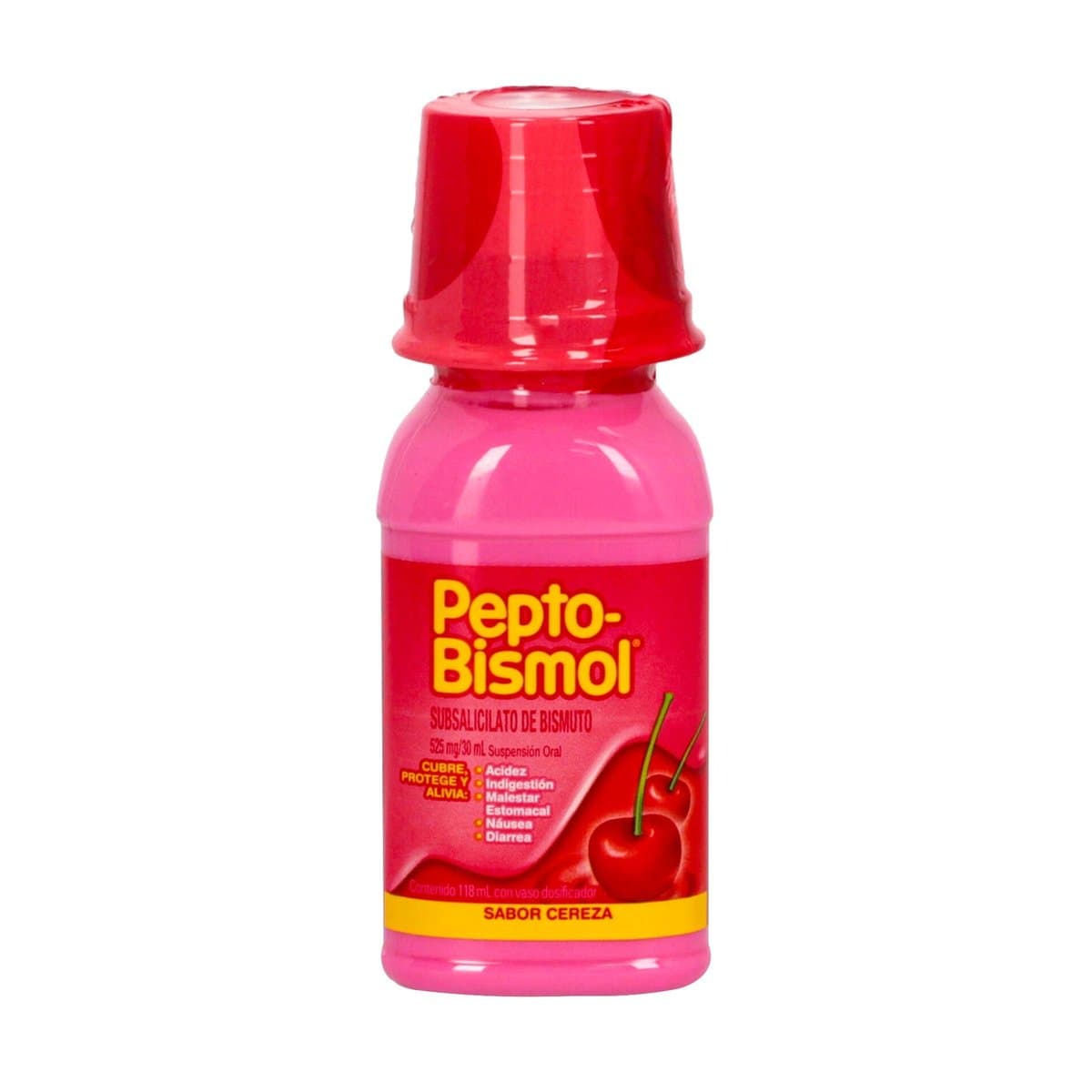Suspensión Pepto-Bismol Cereza 4 Oz/12 Suspensión Pepto-Bismol Cereza 4 Oz/12