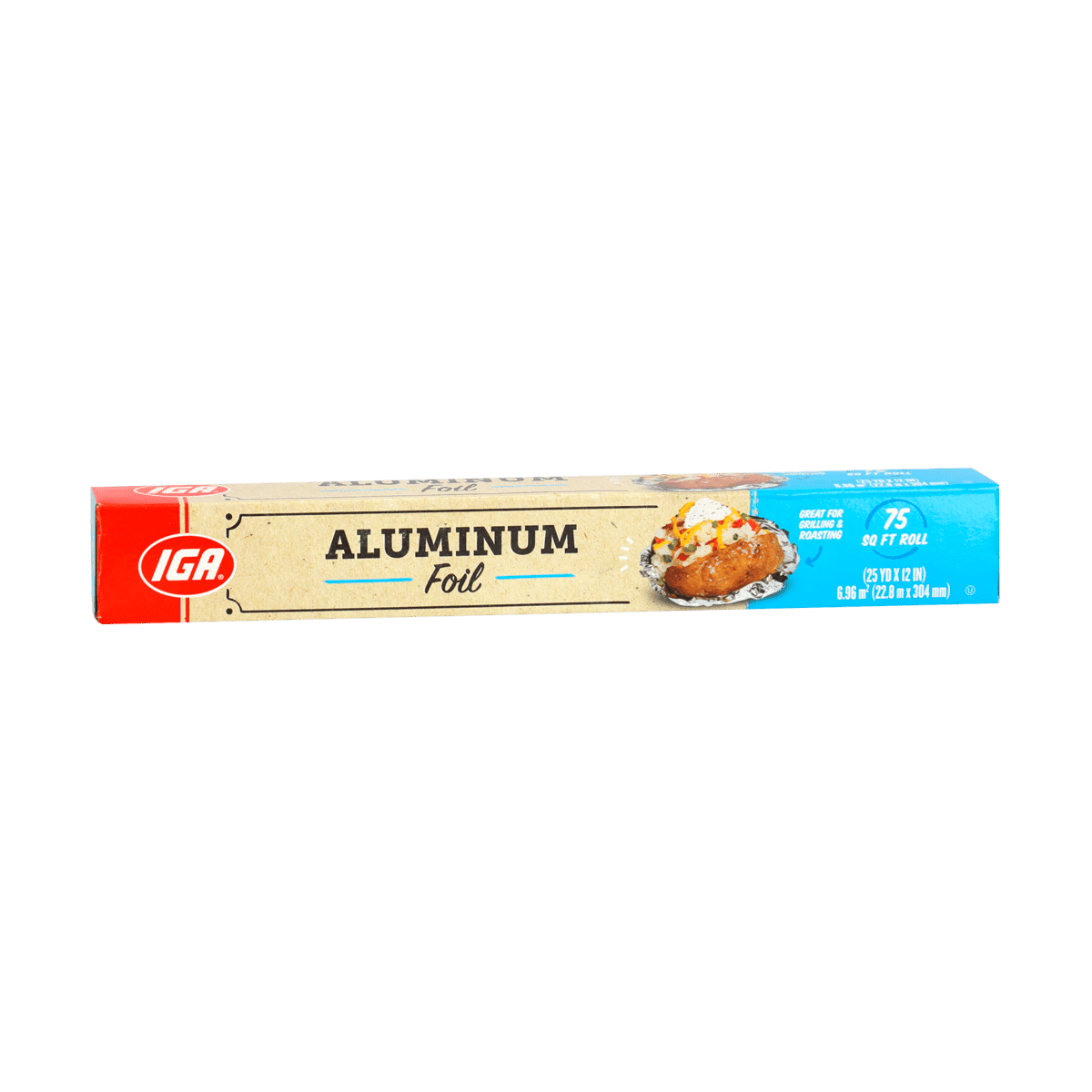 Papel Aluminio IGA 75ft 22.8 m x 304 mm Papel Aluminio IGA 75ft 22.8 m x 304 mm
