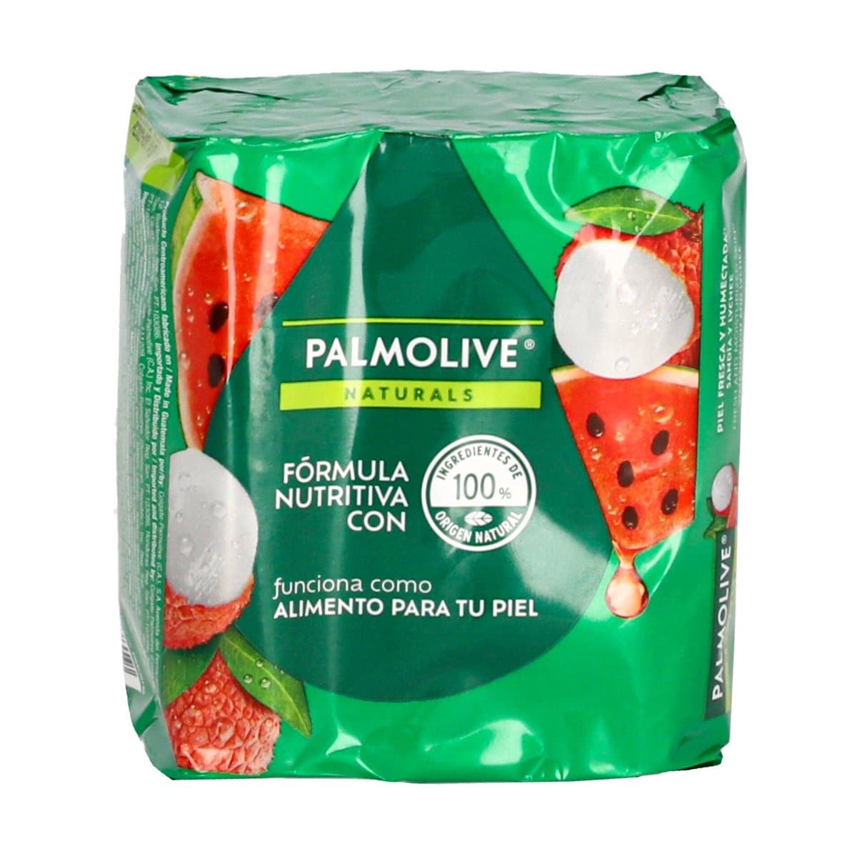 Jabon para Bano Palmolive Naturals Sandia y Lichi 3 Unidad Jabon para Bano Palmolive Naturals Sandia y Lichi 3 Unidad