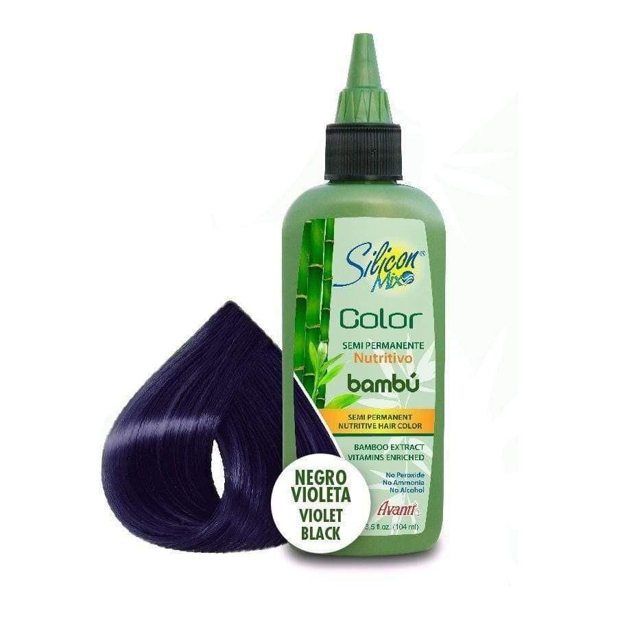 Color Semi Permanente Silicón Mix Negro Violeta 3.5 Oz Color Semi Permanente Silicón Mix Negro Violeta 3.5 Oz