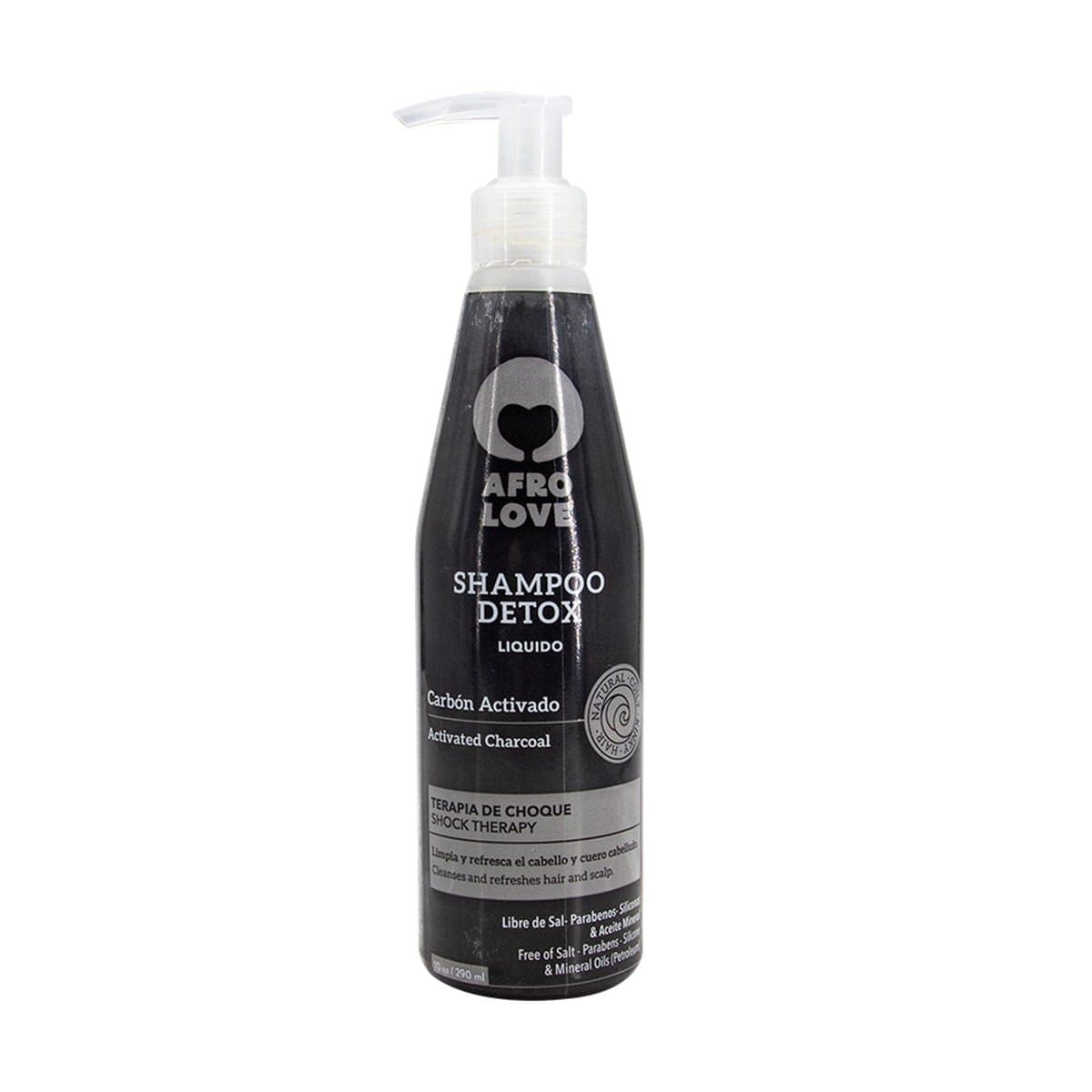 Shampoo Detox Afro Love Carbón Activado Shock Therapy 290 ml Shampoo Detox Afro Love Carbón Activado Shock Therapy 290 ml