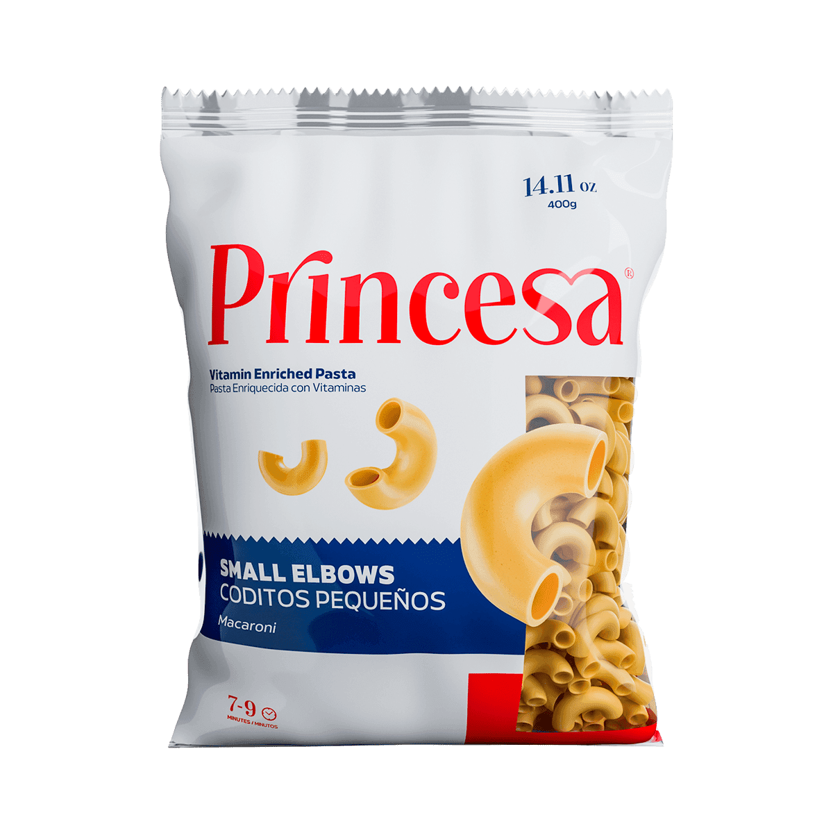 Pasta Enriquecida con Vitaminas Princesa Coditos Pequeños 400 g Pasta Enriquecida con Vitaminas Princesa Coditos Pequeños 400 g
