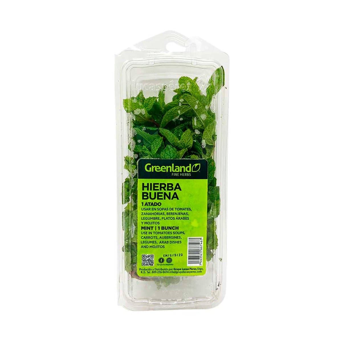 Hierba Buena Greenland 2 Oz Aprox. Hierba Buena Greenland 2 Oz Aprox.
