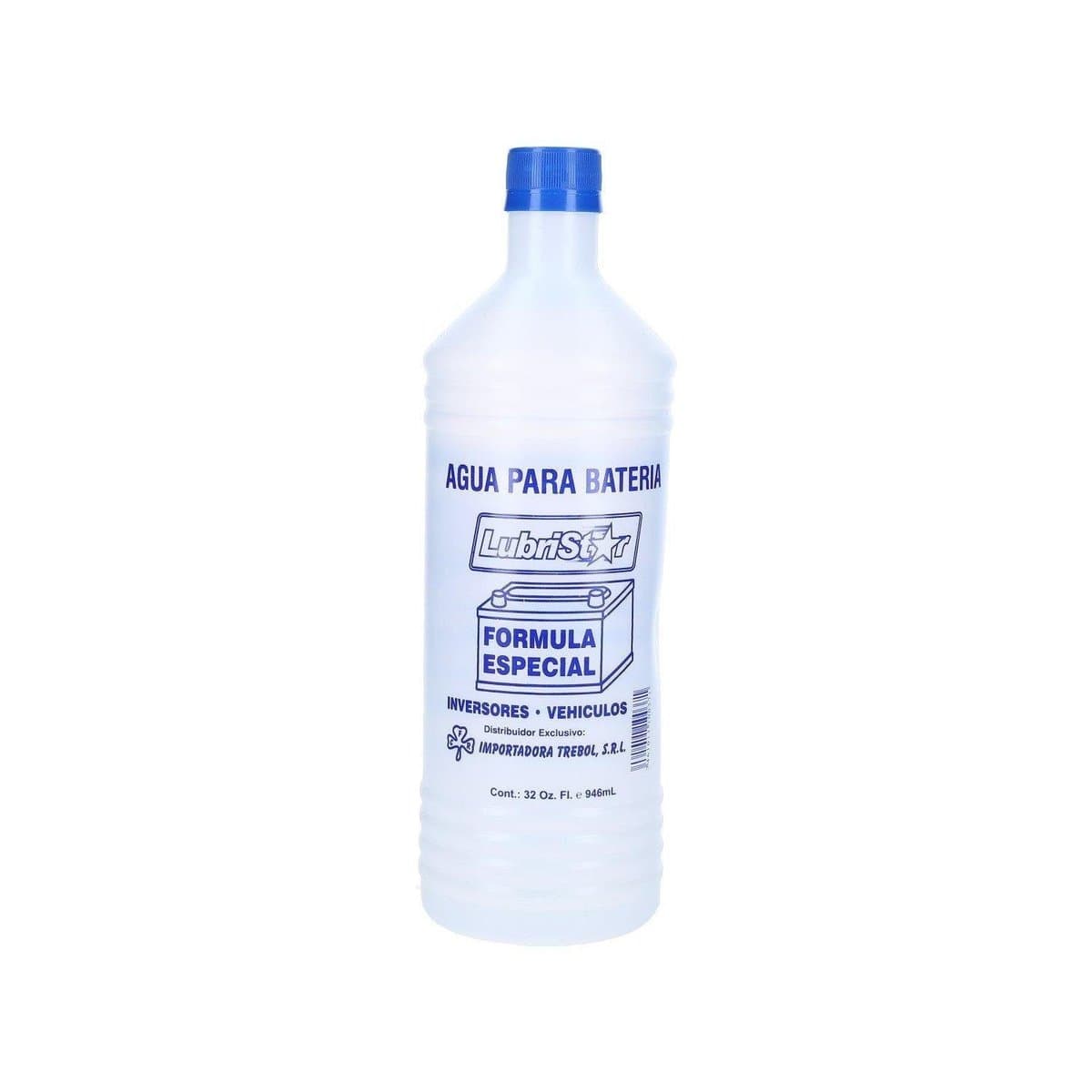 Agua Para Bateria Lubristar 32 Oz Agua Para Bateria Lubristar 32 Oz