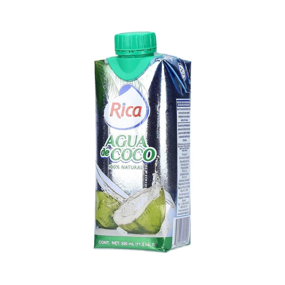 Agua De Coco Rica 330ml Agua De Coco Rica 330ml