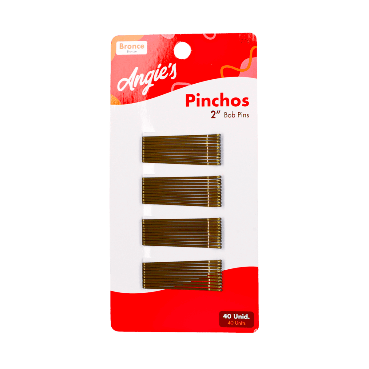 Pinchos Angies Bronce 2" 40 Unid Pinchos Angies Bronce 2" 40 Unid