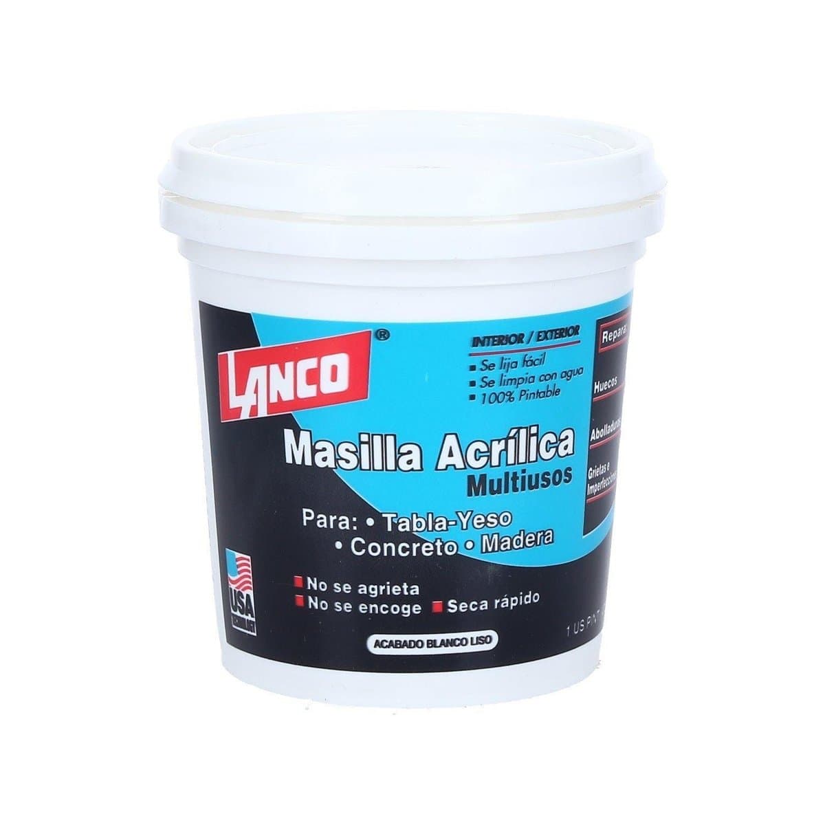 Masilla Acrílica para Pared Lanco Spackling Masilla Acrílica para Pared Lanco Spackling