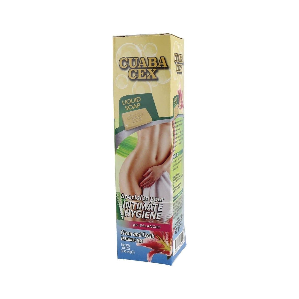 Jabón Intimo Mujer Cuaba Cex Limpio y Fresco 8 Oz Jabón Intimo Mujer Cuaba Cex Limpio y Fresco 8 Oz