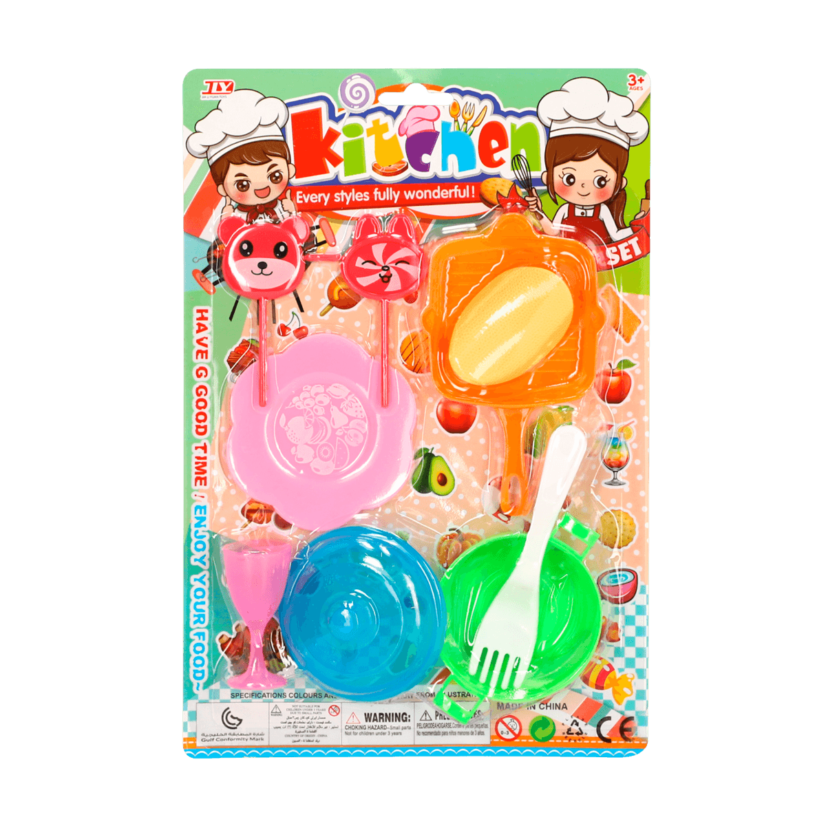 Juego De Cocina Blister Hw21090108 Juego De Cocina Blister Hw21090108