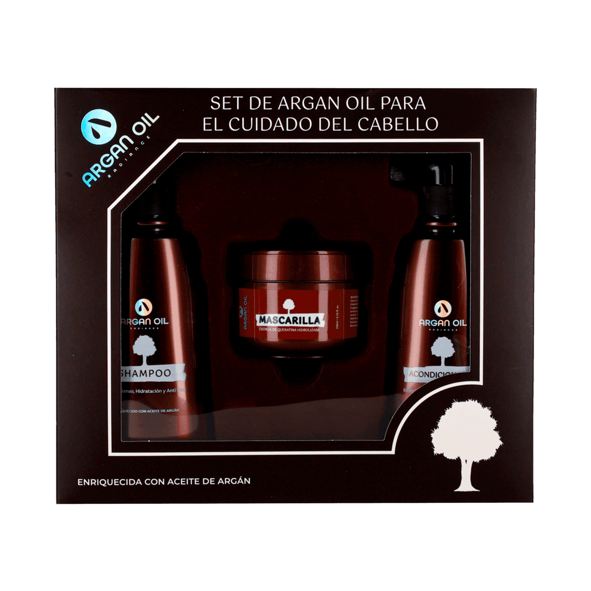 Kit Capilar Argan Oil Radiance 3 Pasos Kit Capilar Argan Oil Radiance 3 Pasos