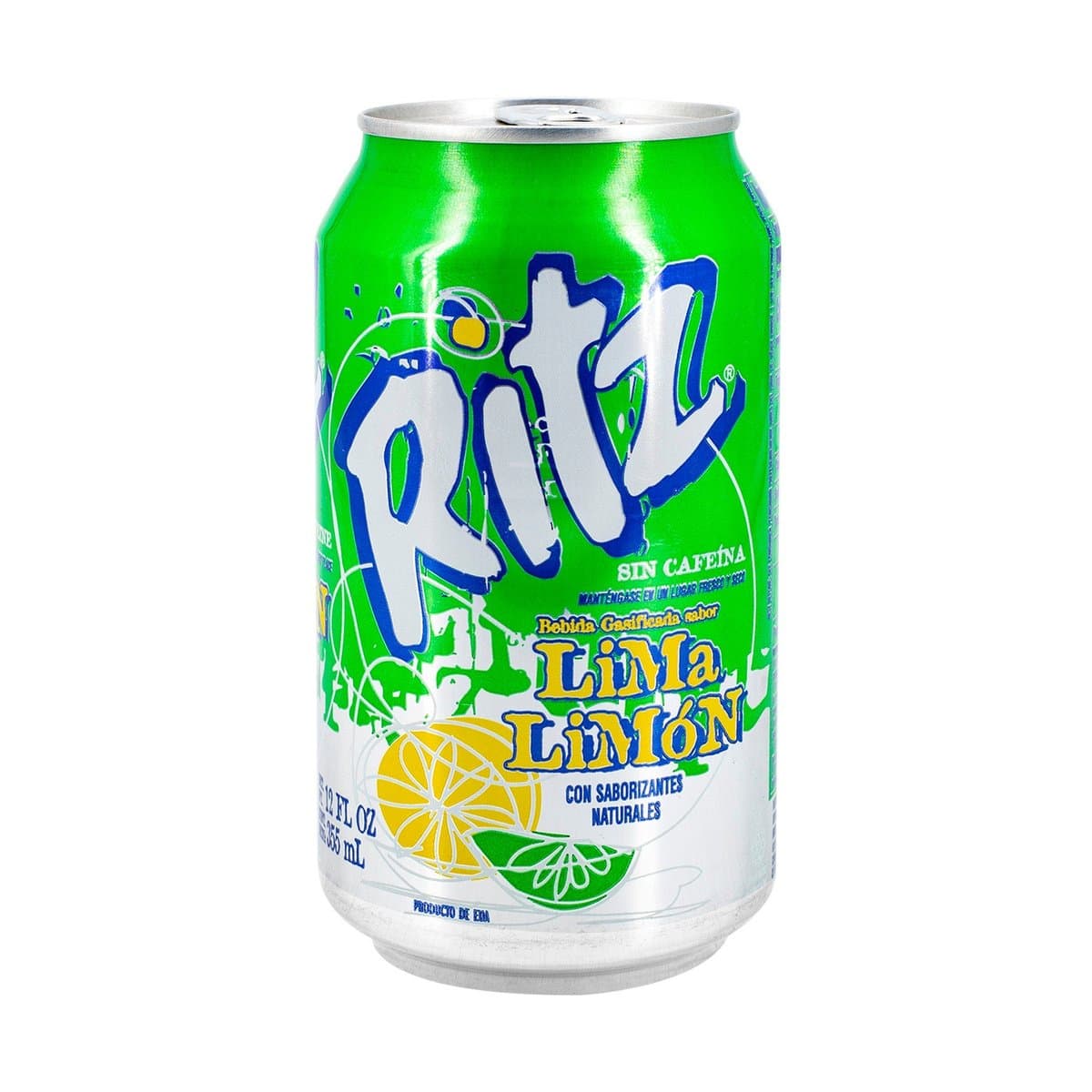 Refresco Sin Cafeína Ritz Sabor Lima Limón 355ml Refresco Sin Cafeína Ritz Sabor Lima Limón 355ml