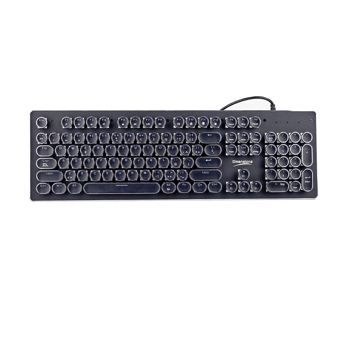 Teclado Gaming Dimensions MPJTDKB2005 Teclado Gaming Dimensions MPJTDKB2005