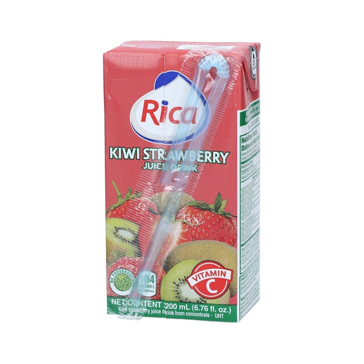 Jugo Rica De Kiwi Fresa 200ml Jugo Rica De Kiwi Fresa 200ml