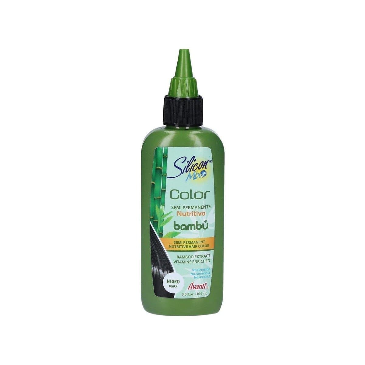Color Semi Permanente Silicón Mix Negro 3.5 Oz Color Semi Permanente Silicón Mix Negro 3.5 Oz